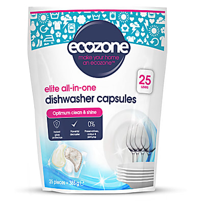 Elite All in One Dishwasher Capsules (25 pack)