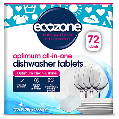 Optimum All in One Dishwasher Tablets (72 pack)